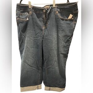 Torrid Crop BF Vintage Stretch